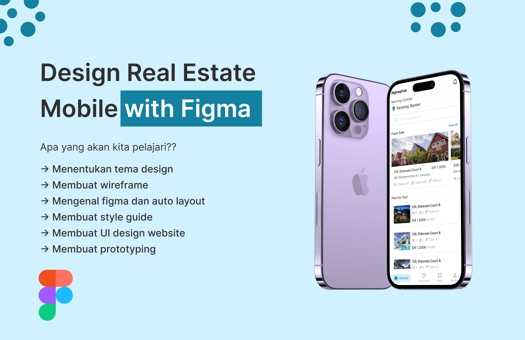 Kelas Design Real Estate Mobile with Figma di BuildWith Angga